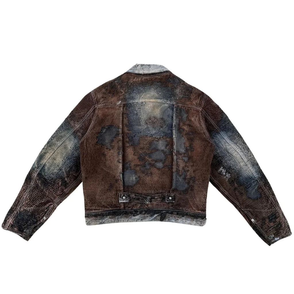 The Fragmented Boro Trucker Jacket
