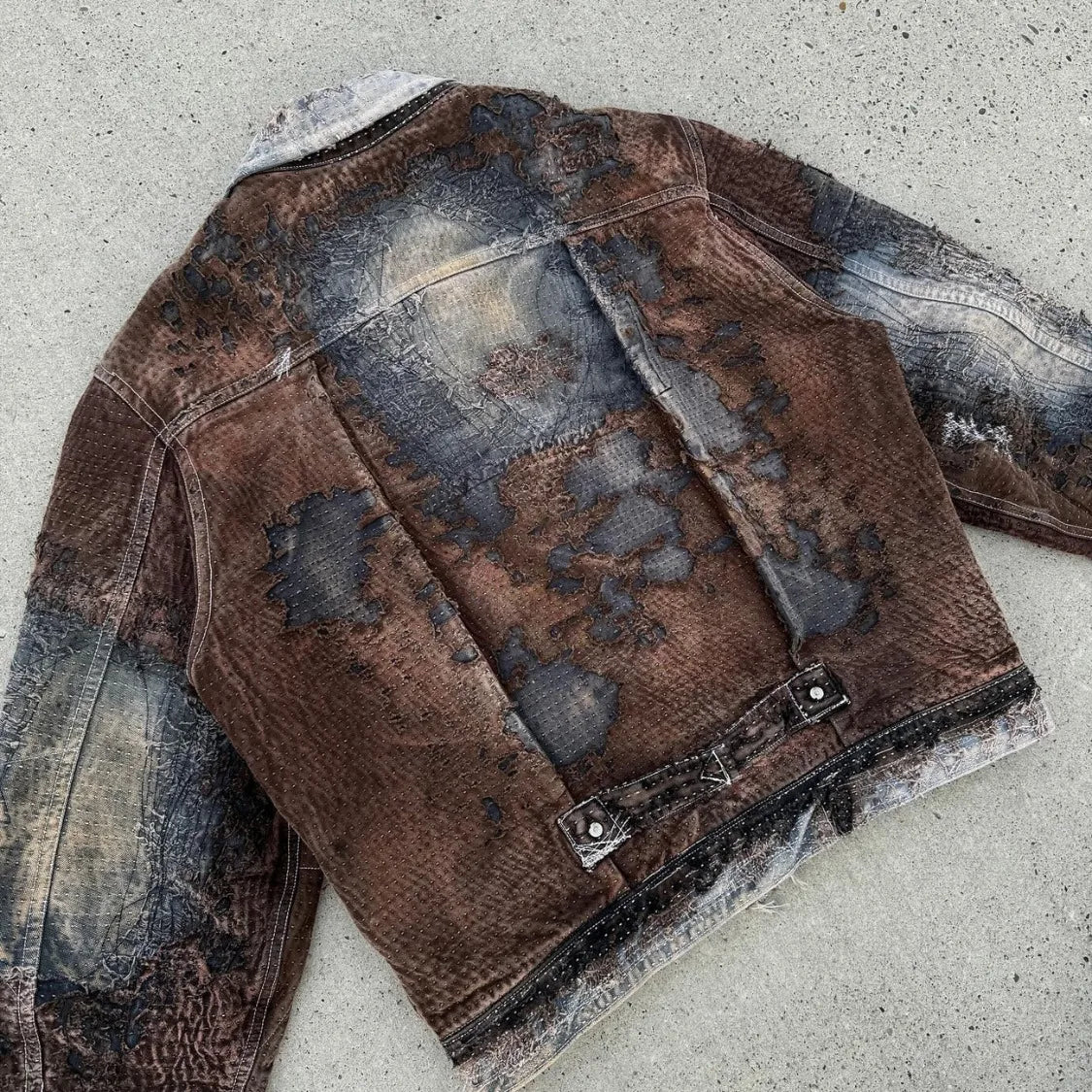 The Fragmented Boro Trucker Jacket