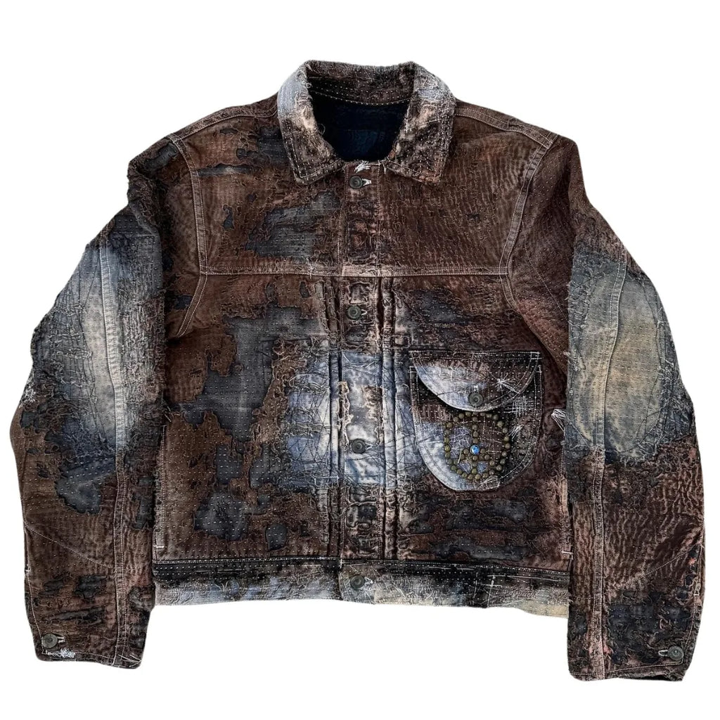The Fragmented Boro Trucker Jacket