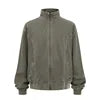 Wash Heavyweight Fleece Zip-Up Track Jacket